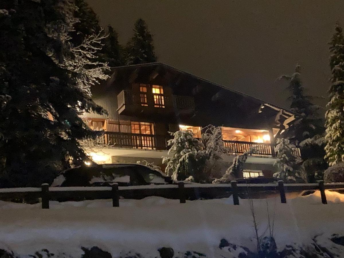 Chalet Horizon Blanc Megeve Exterior photo